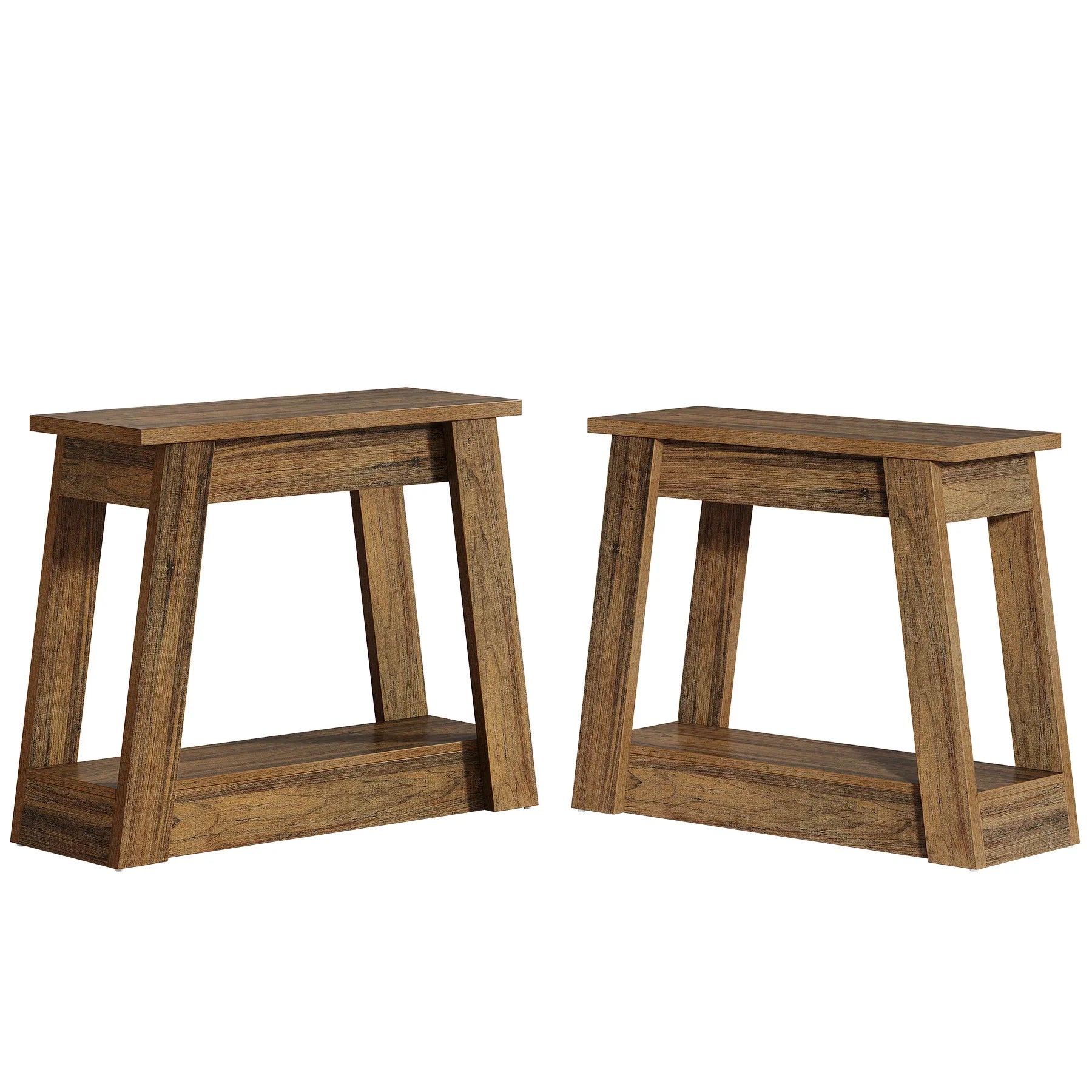 Rustic Farmhouse Side Table - Viridian Home & Accessories