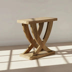 Sculptural Trestle Coffee Table - Viridian HM Limited