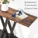 110cm Industrial Console Table for Entryway and Hallway Tribesigns