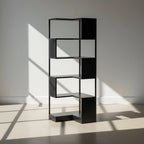 "The Vertex" Zig-Zag Corner Display Shelf / Bookcase Tribesigns