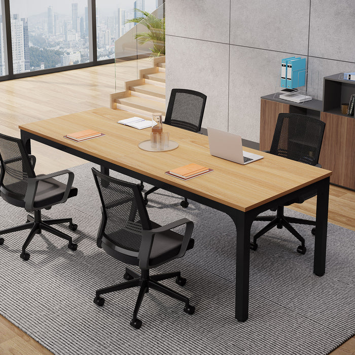 Professional Large Conference Table - Modern Meeting Station & Collaborative Office Desk Viridian HM Limited