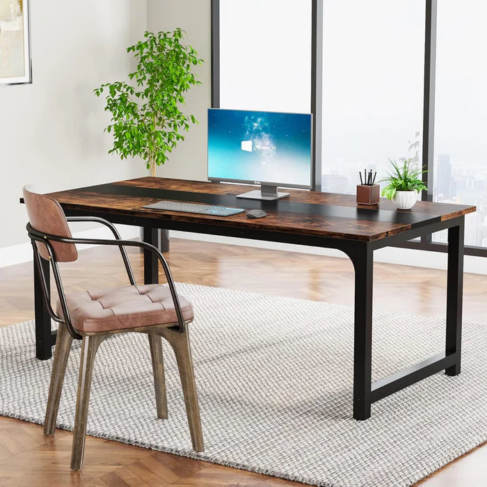 Large Modern Computer Desk - 63"x31.5" Office Workstation