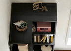 "The Vertex" Zig-Zag Corner Display Shelf / Bookcase Tribesigns