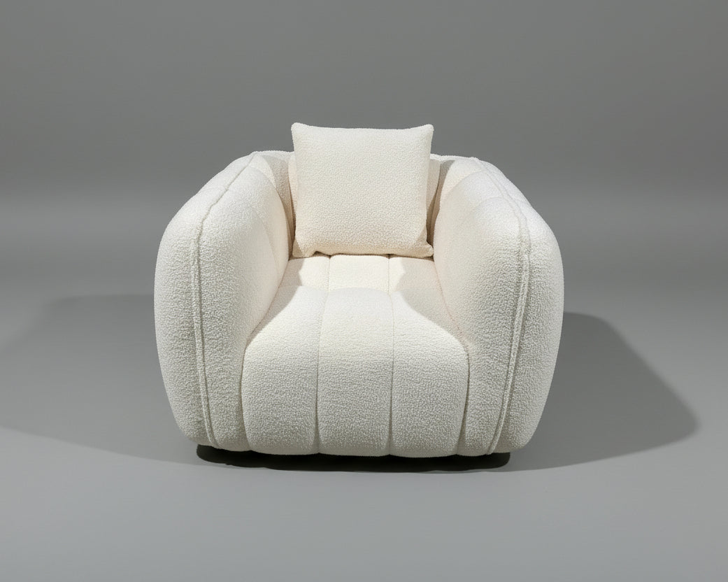 Cloud Comfort Boucl  Armchair Viridian Home & Accessories