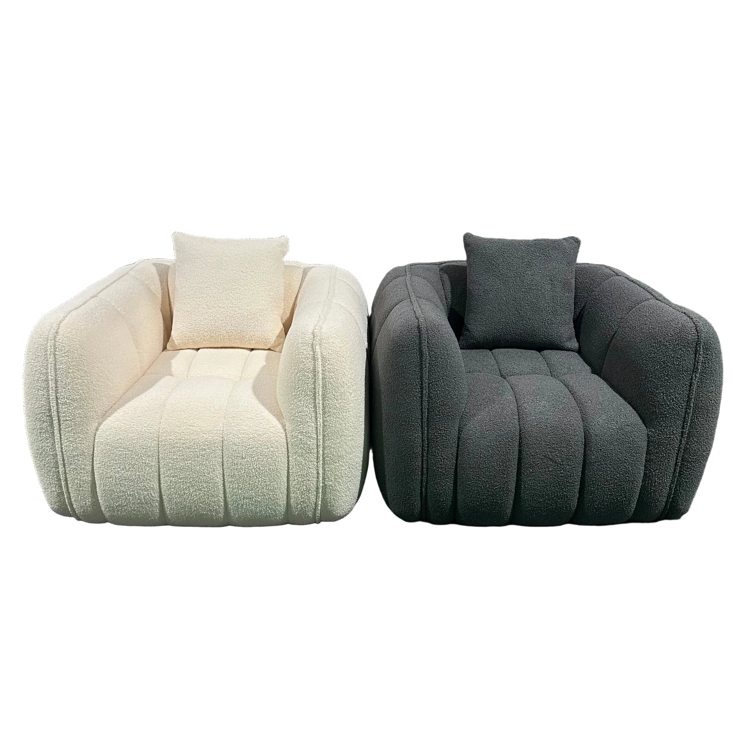 Cloud Comfort Boucl  Armchair Viridian Home & Accessories