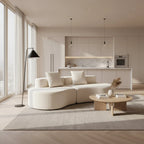 Cirrus Curve Modular Sofa | Sculptural Comfort Viridian Home & Accessories