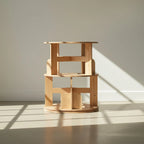 Wooden 360 Rotating Bookshelf - Viridian HM Limited