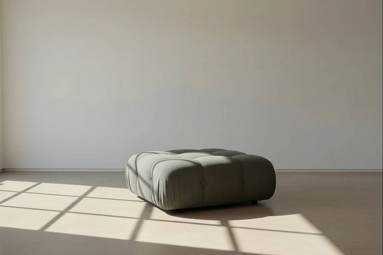 Ottoman Dark Grey Viridian HM Limited