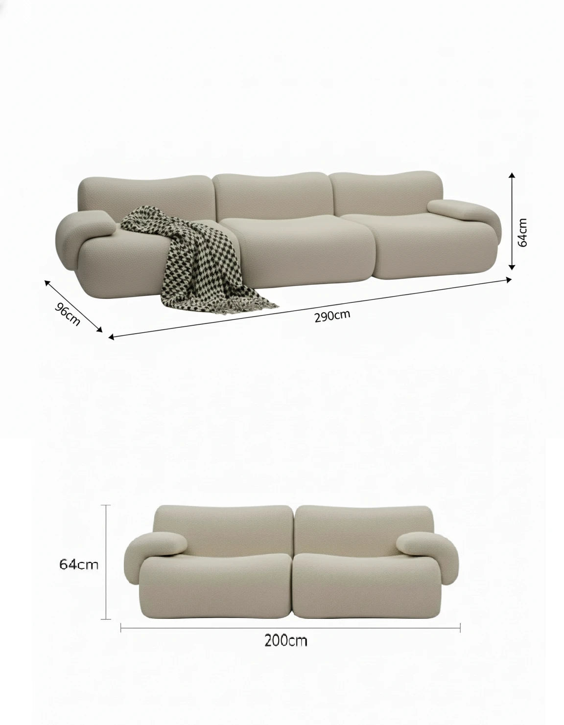 Aura Modular Lounge Sofa Viridian Home & Accessories