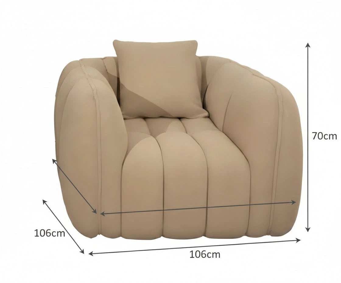 Cloud Comfort Boucl  Armchair Viridian Home & Accessories
