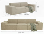 Urban Contour Modular Sofa Viridian Home & Accessories