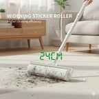 Floor Length Sticky Lint Roller for Pet Hair and Dust - Viridian Home & Accessories