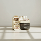 UFORU Bathroom Makeup Storage Box Modern Elegance Dustproof Design - Viridian HM Limited