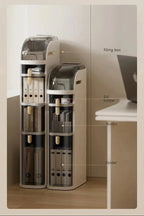 Bathroom Narrow Gap Storage Shelf Floor Cabinet - Viridian Home & Accessories