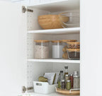 12' Lazy Susan Wooden Spice Rack - 360-Degree Rotating Organizer for Modern Kitchens - Viridian Home & Accessories