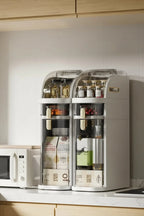 Bathroom Narrow Gap Storage Shelf Floor Cabinet - Viridian Home & Accessories