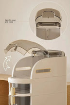 Bathroom Narrow Gap Storage Shelf Floor Cabinet - Viridian Home & Accessories