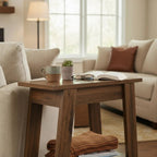 Rustic Farmhouse Side Table - Viridian Home & Accessories