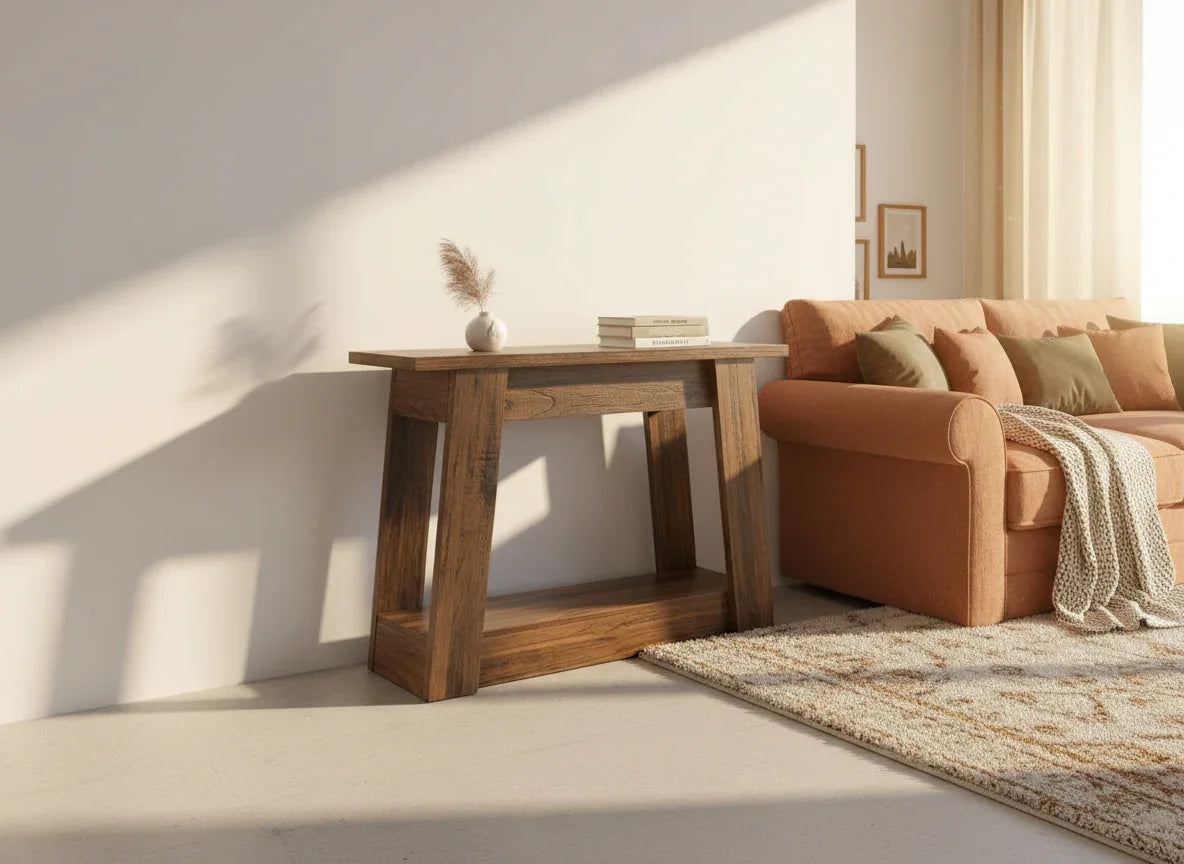 Rustic Farmhouse Side Table - Viridian Home & Accessories