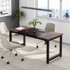 Modern Conference Table - Rectangular Meeting Desk for Computer Use - Viridian HM Limited