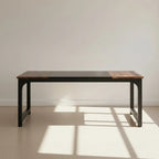 Modern Conference Table - Rectangular Meeting Desk for Computer Use - Viridian HM Limited