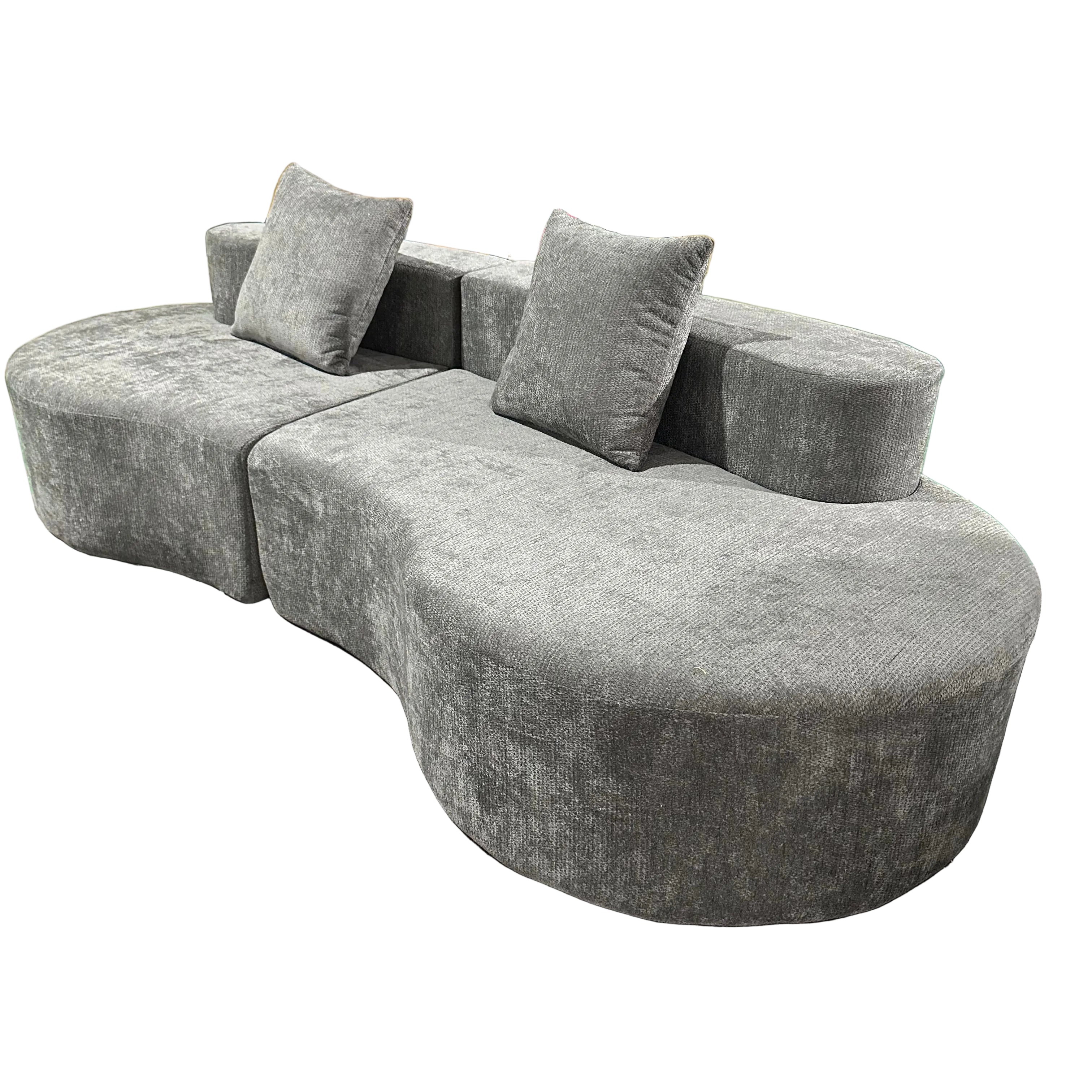Cirrus Curve Modular Sofa | Sculptural Comfort Viridian Home & Accessories