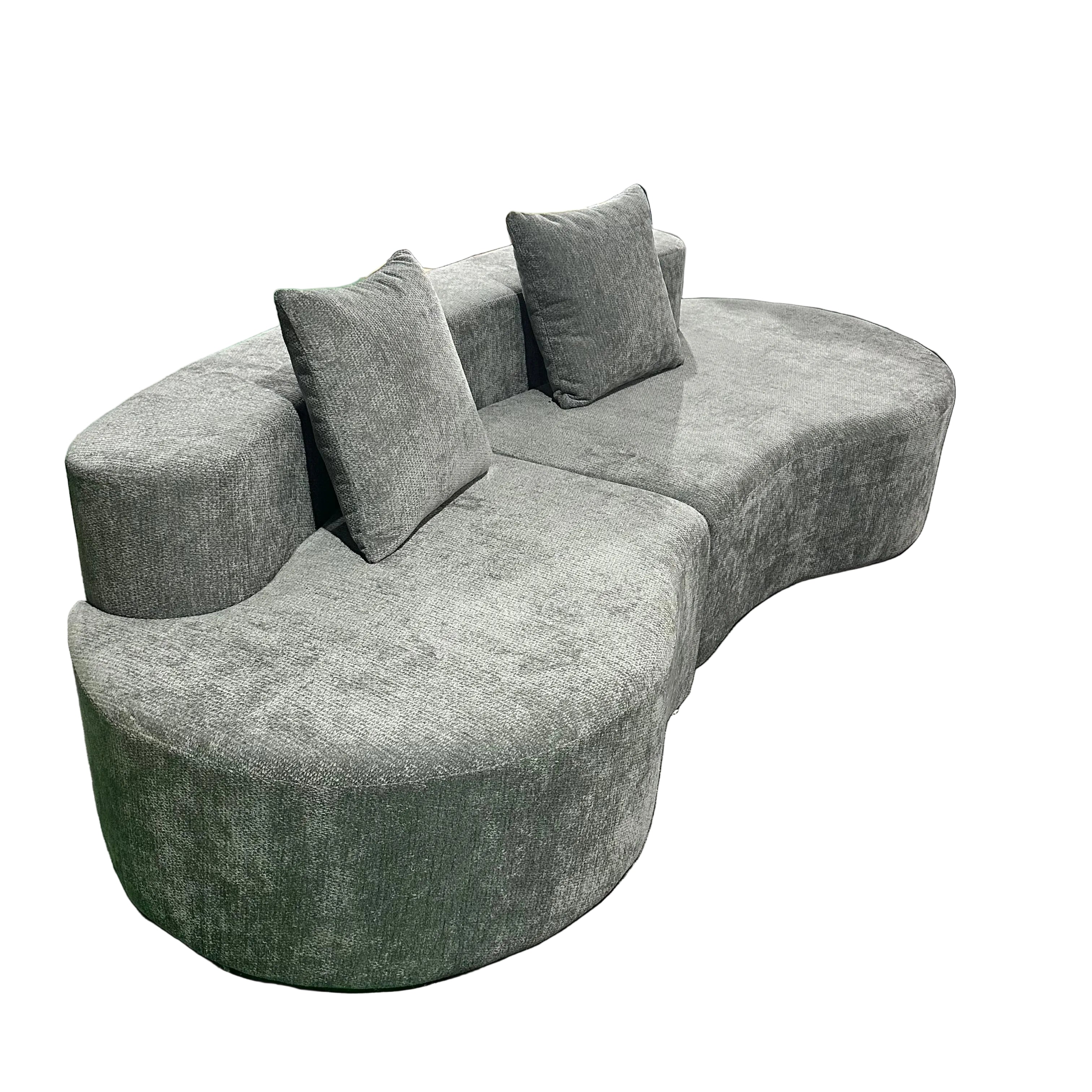 Cirrus Curve Modular Sofa | Sculptural Comfort Viridian Home & Accessories