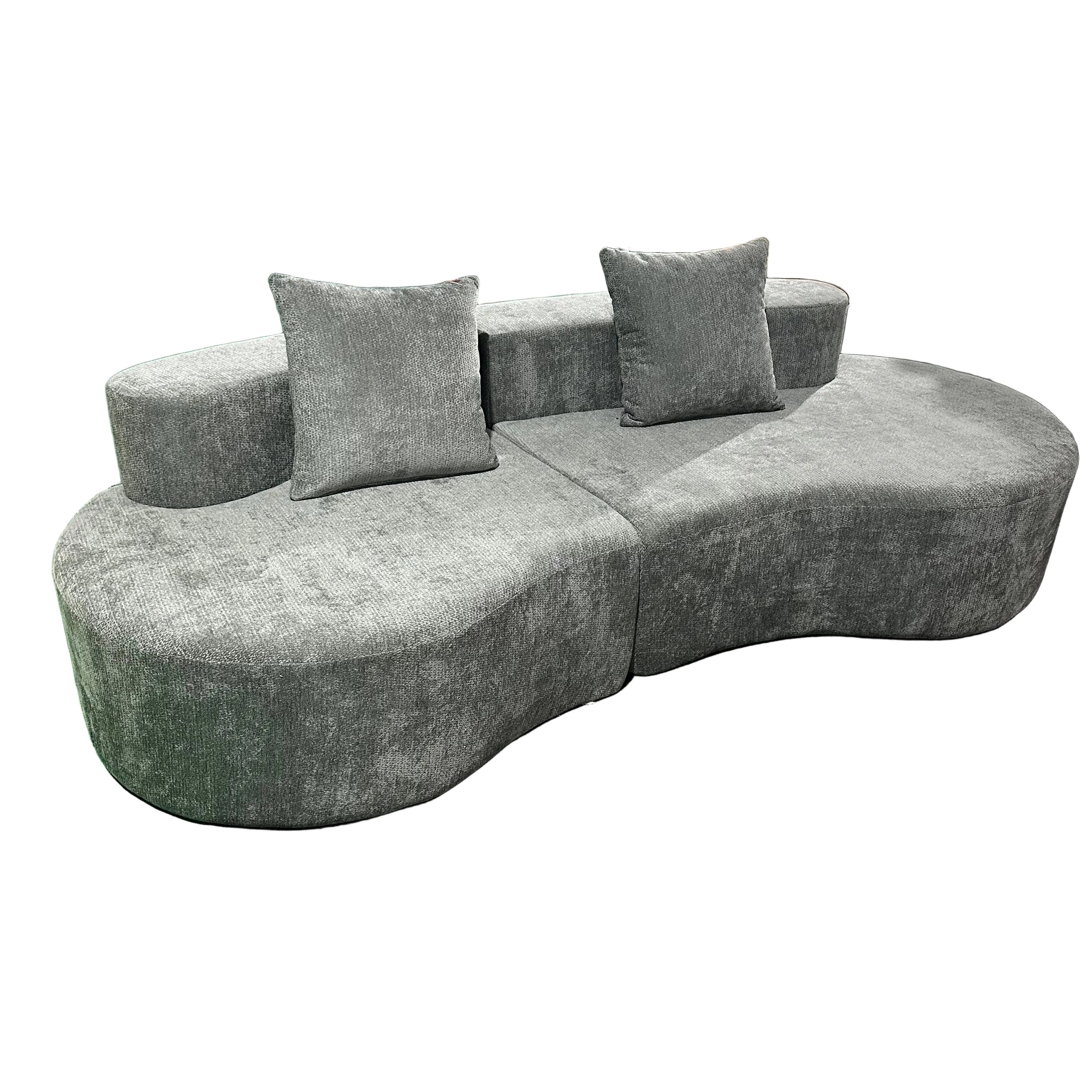 Cirrus Curve Modular Sofa | Sculptural Comfort Viridian Home & Accessories