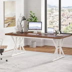 160 cm Executive Office Desk - Minimalist Laptop Study & Writing Table - Viridian HM Limited