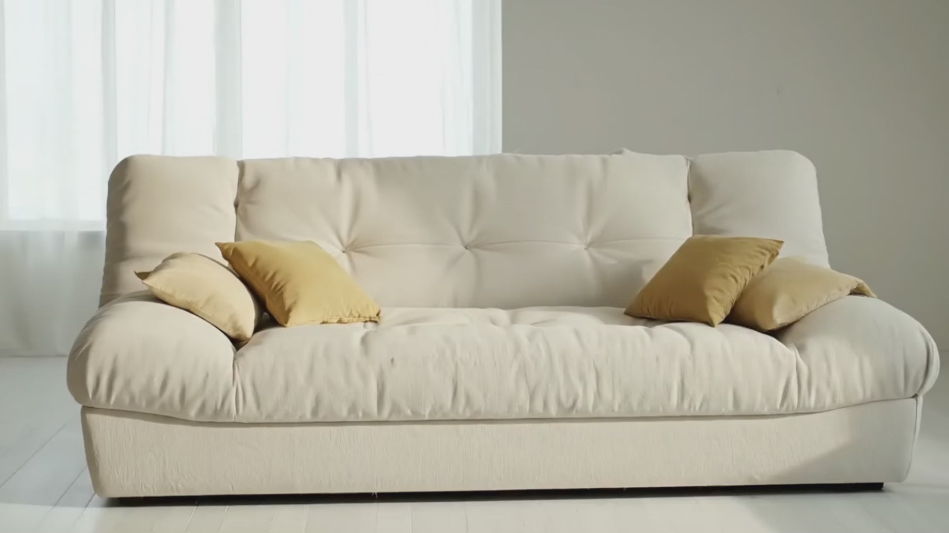 "Cloud" High-Density Foam Adjustable Sofa Bed - 3 Positions