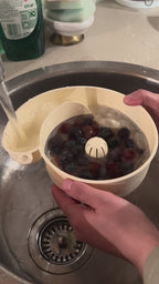 Snail-Shaped Vortex Drainer Basket for Kitchen Cleaning & Storage