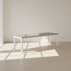 Rectangle Executive Desk, 200 cm Computer Desk 6FT Conference Table - Viridian HM Limited